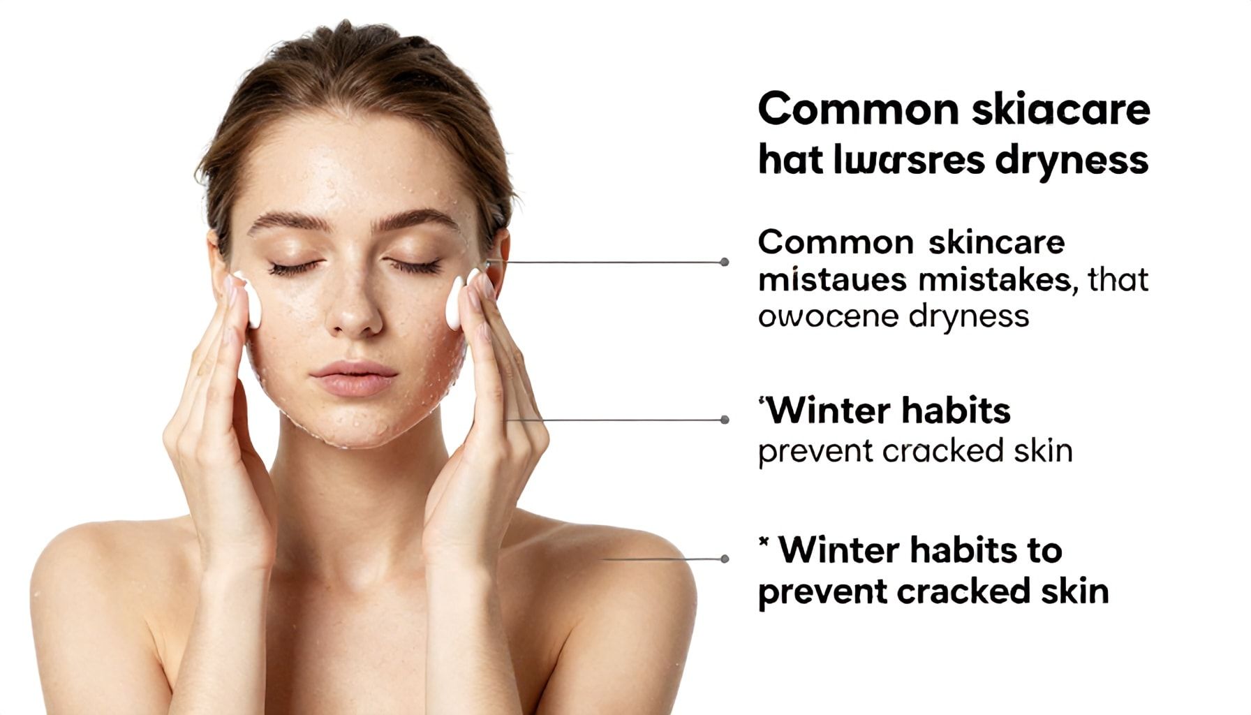 أخطاء شائعة في العناية بالبشرة تزيد من جفافها