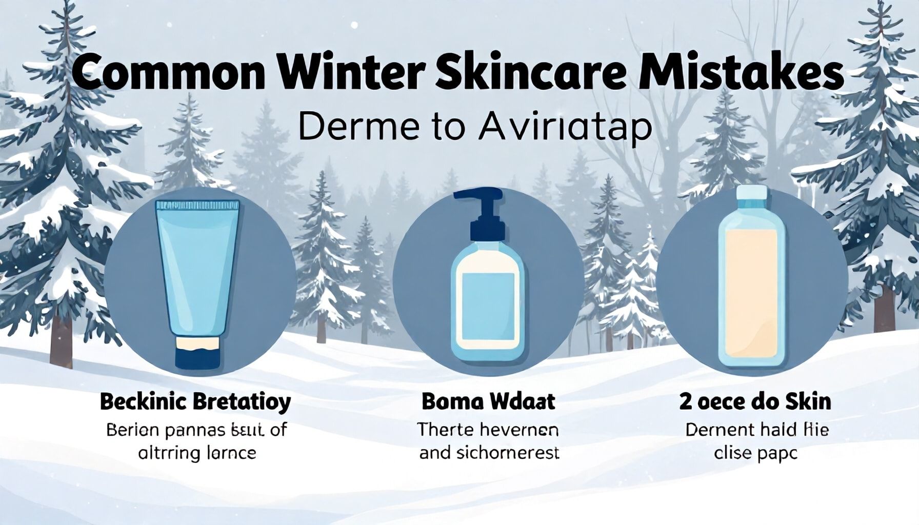 أخطاء شائعة في العناية بالبشرة خلال الانخفاضات الحادة في درجات الحرارة