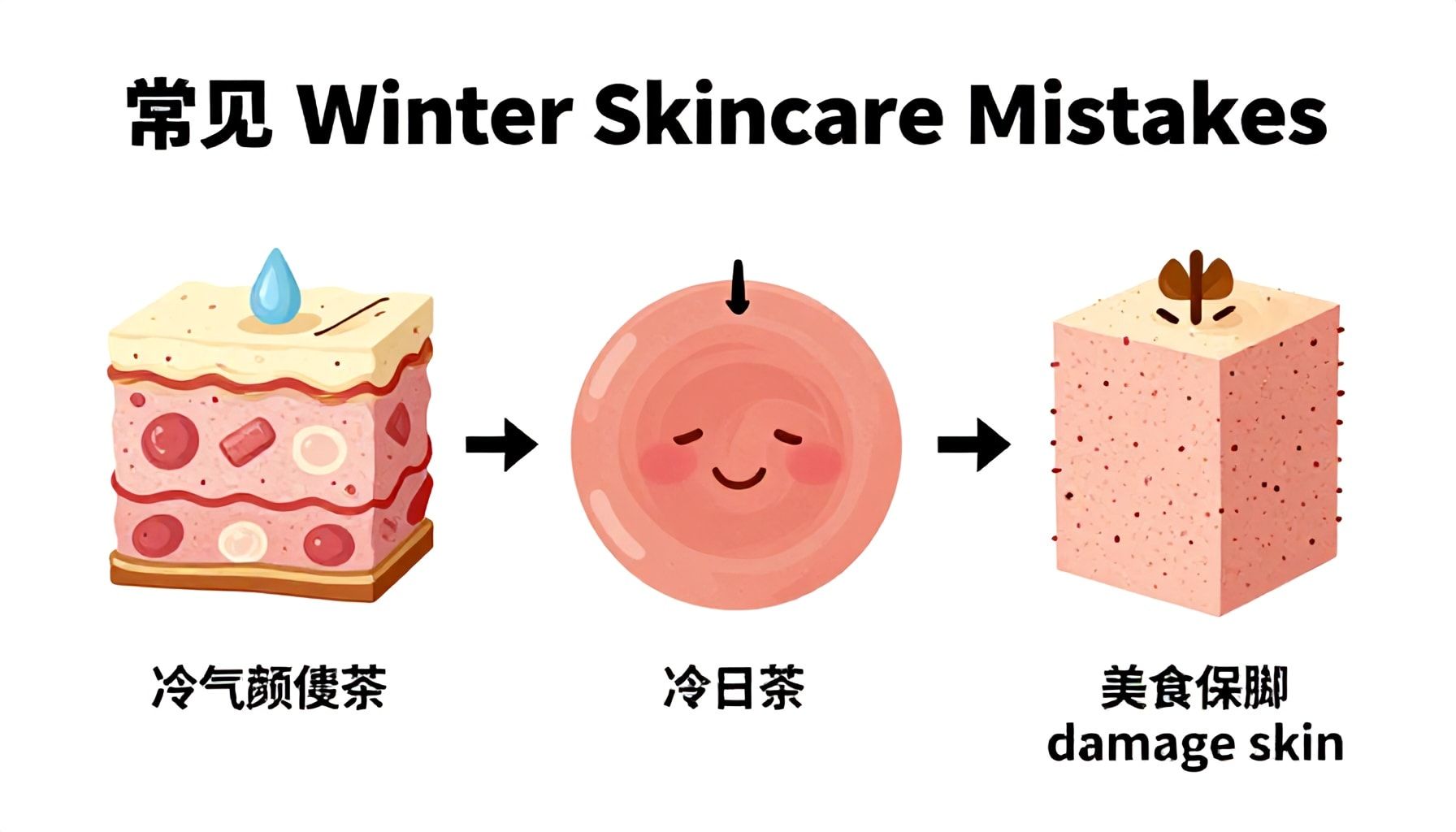 أخطاء شائعة في العناية بالبشرة خلال فصل الشتاء