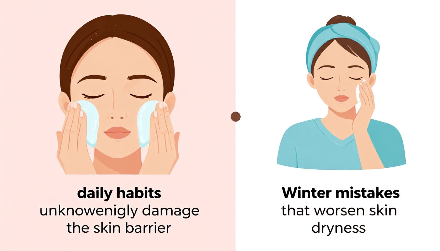 أخطاء يومية تدمر حاجز الجلد دون أن تنتبه لها