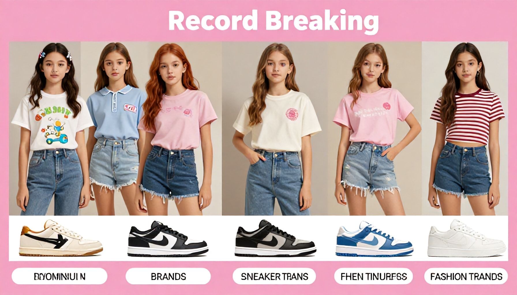 أرقام قياسية و5 ماركات تهيمن على خزانات المراهقات