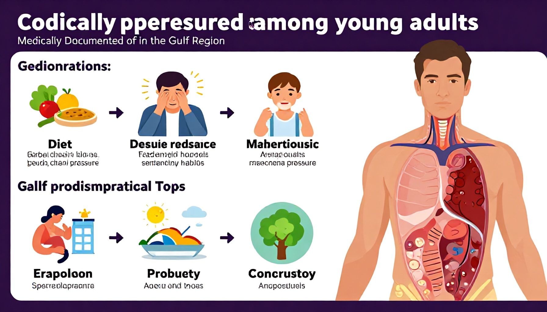 أسباب ارتفاع ضغط الدم لدى شباب الخليج وفق الدراسات الطبية
