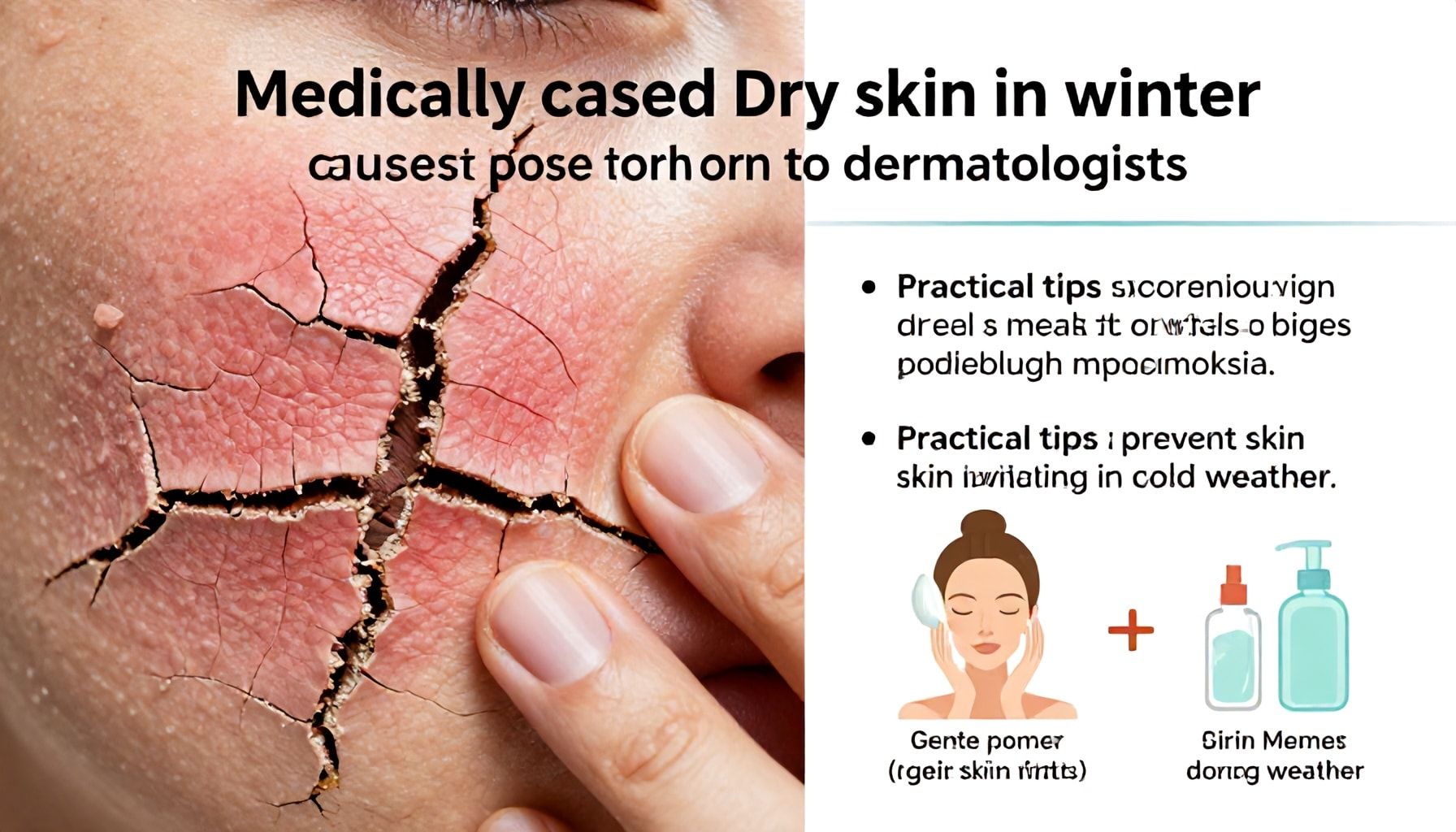 أسباب جفاف البشرة في فصل الشتاء وفق أطباء الجلد