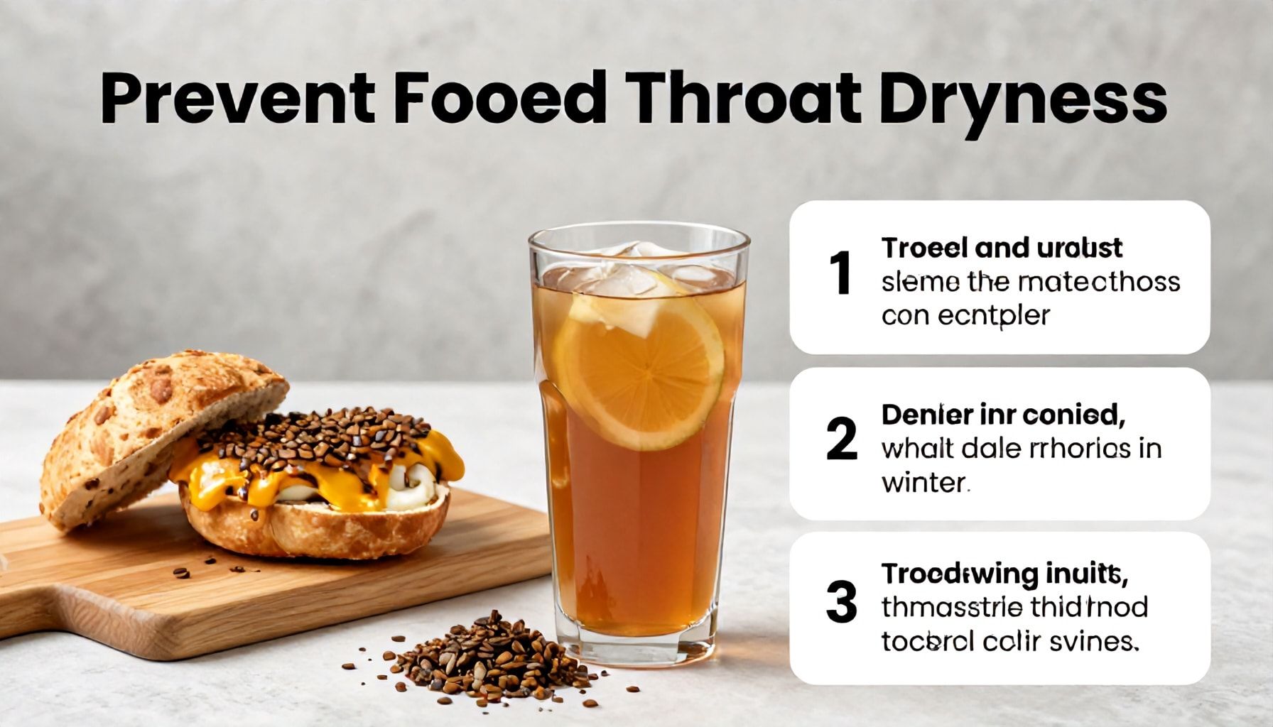 أطعمة ومشروبات تساعد في حماية الحلق من الجفاف