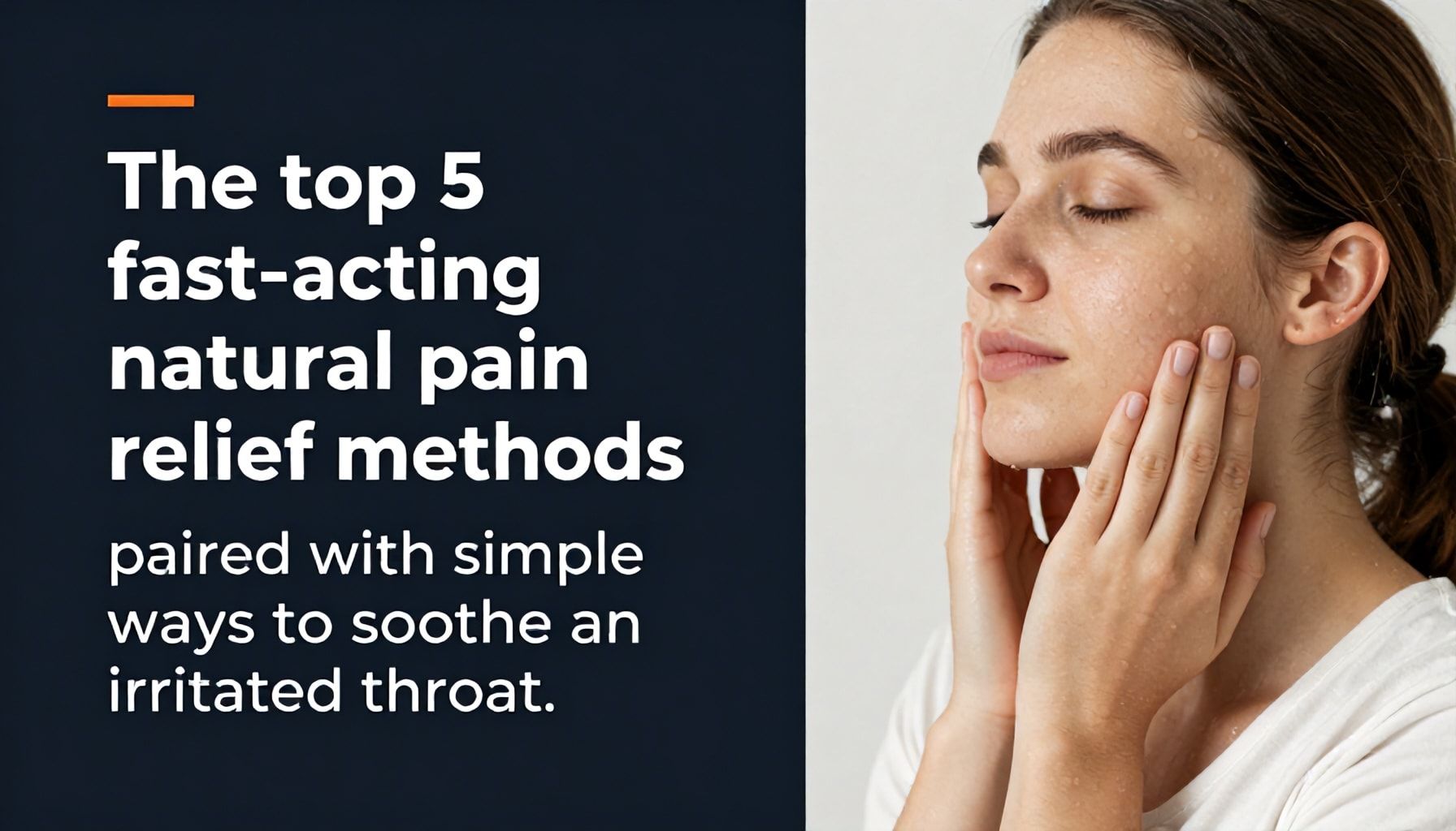 أفضل ٥ طرق طبيعية لتخفيف الألم بسرعة