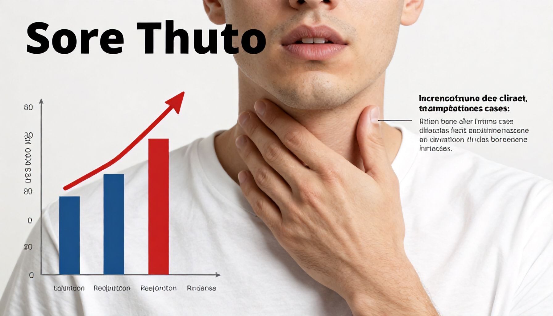 ارتباط ارتفاع درجات الحرارة بزيادة حالات التهاب الحلق