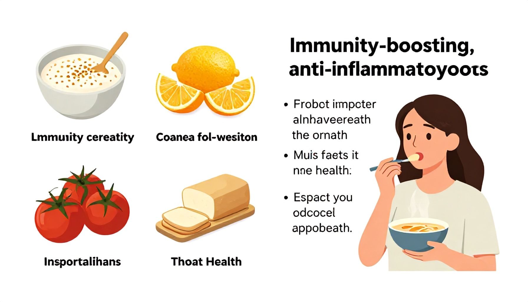 الأطعمة الثلاثة التي تقوي المناعة وتخفف الالتهابات