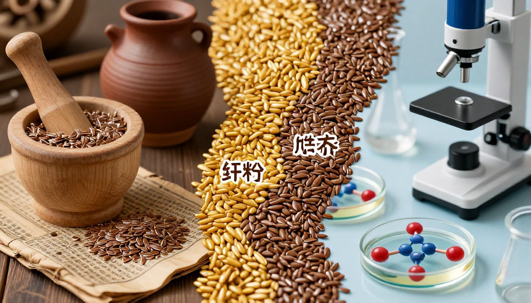 بذور الكتان بين الطب التقليدي والأبحاث العلمية الحديثة