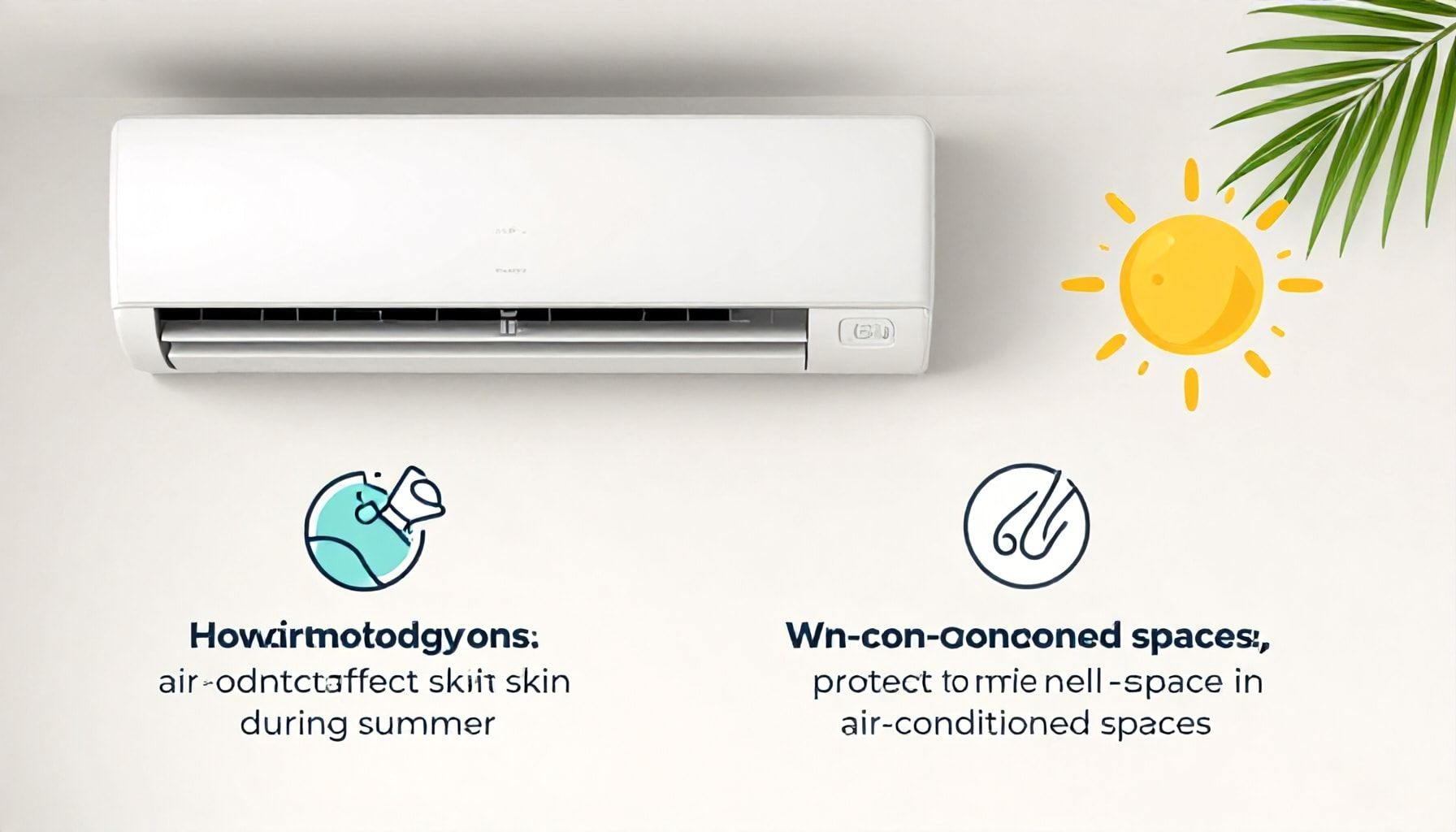 تأثير المكيفات على البشرة خلال فصل الصيف