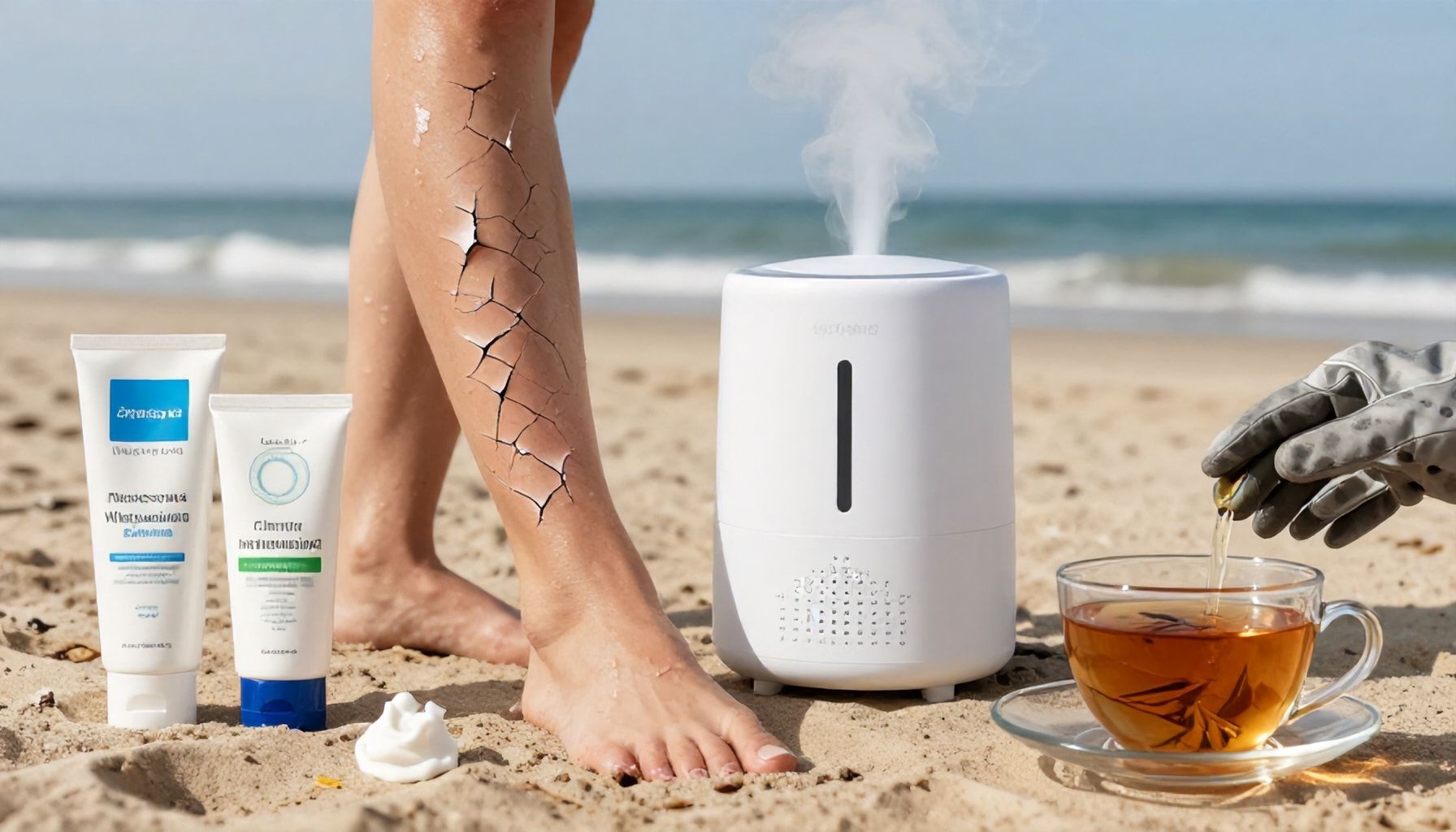 تأثير المناخ الجاف في الخليج على بشرة الشتاء