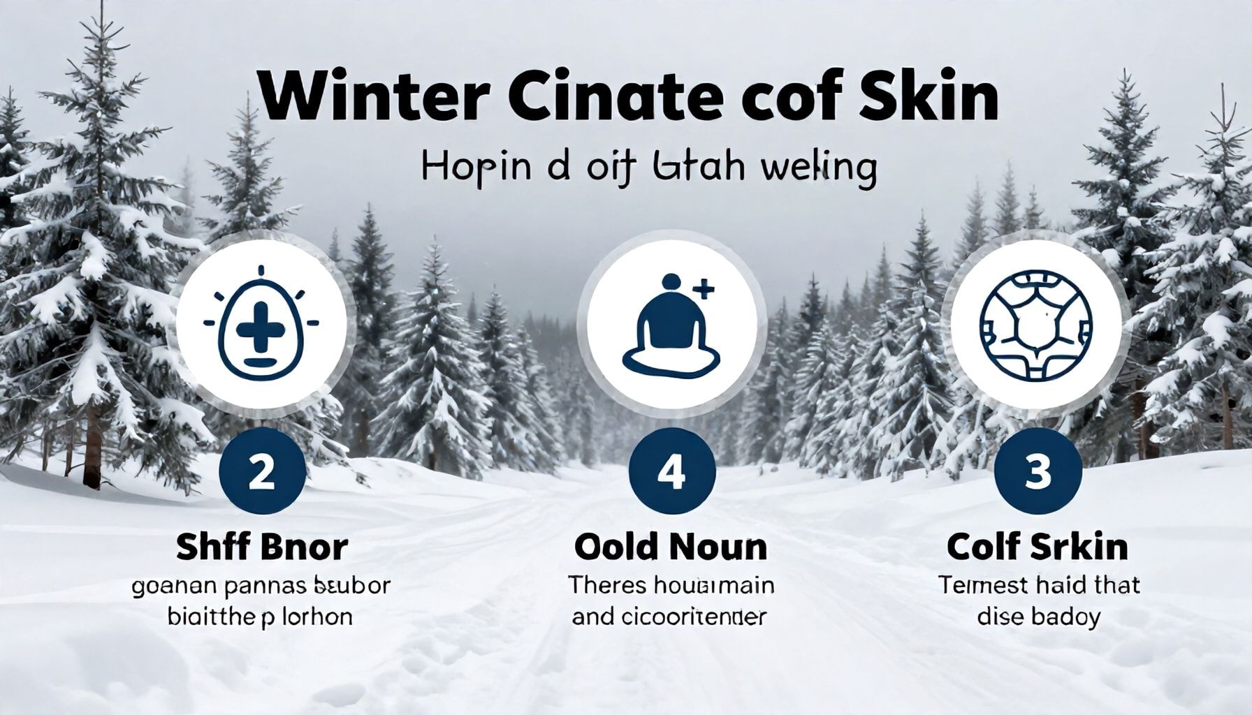 تأثير المناخ الشتوي على البشرة في دول الخليج