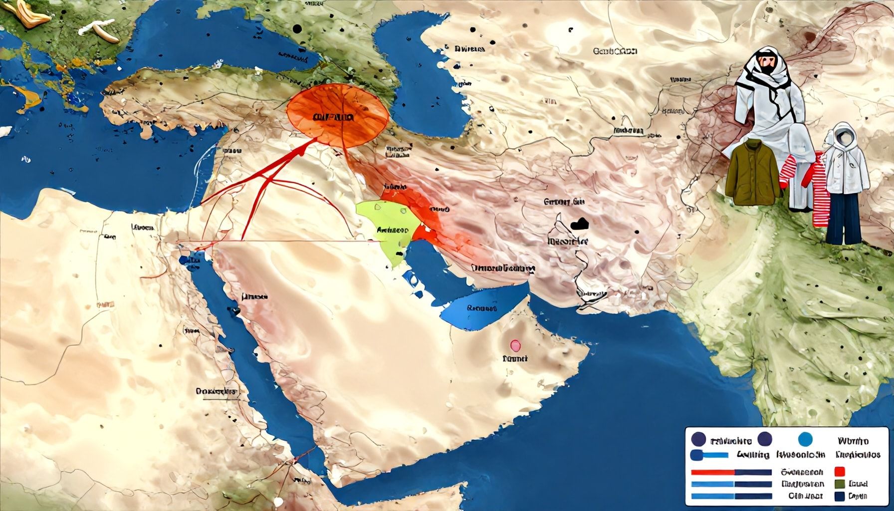 تأثير درجات الحرارة على انتشار الزكام في الخليج