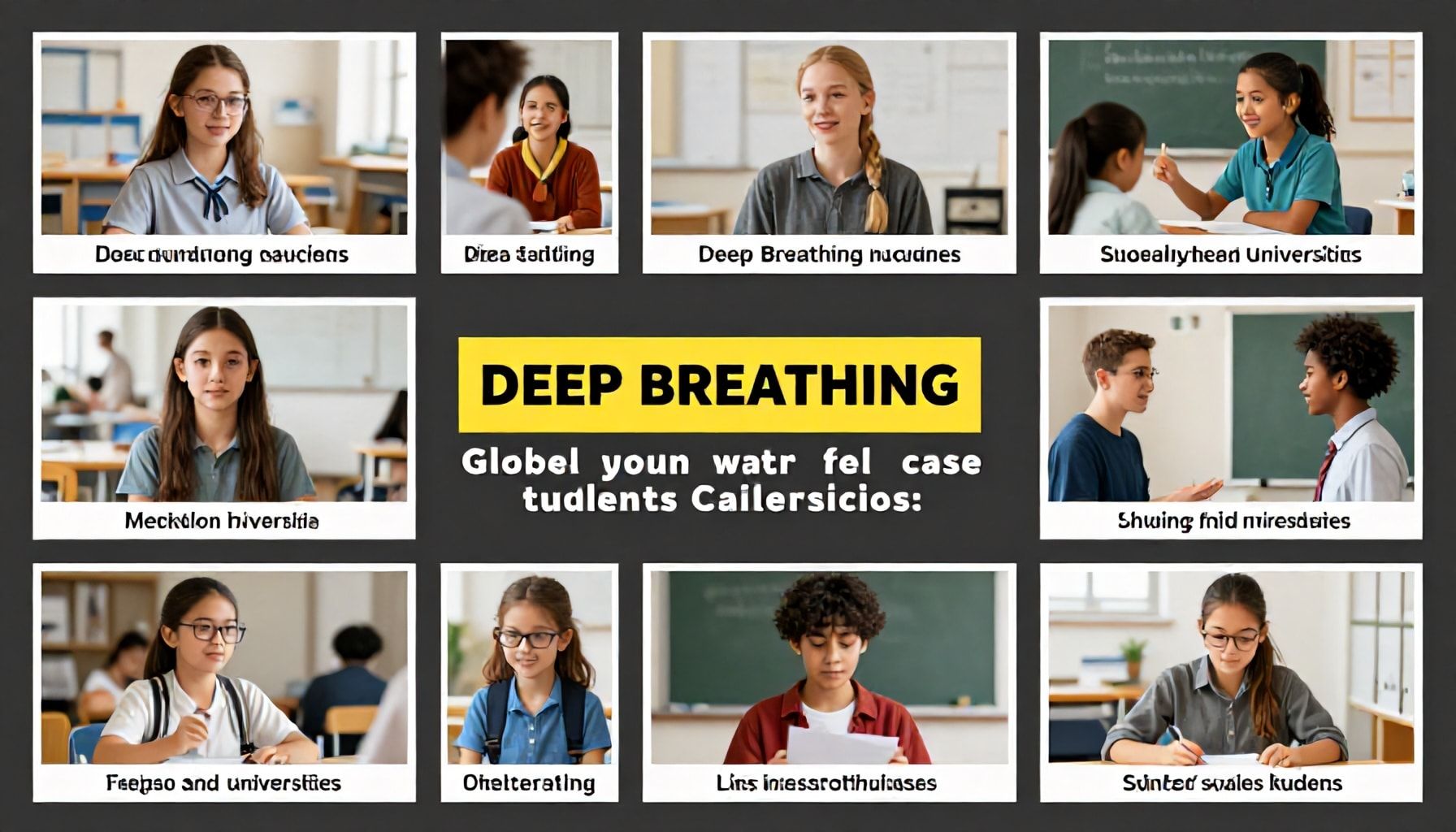 تجارب دولية لتدريس التنفس العميق في المدارس والجامعات