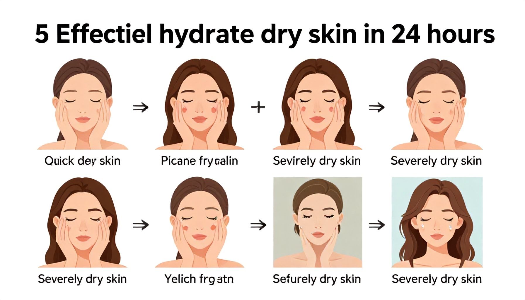 5 حلول فعالة لترطيب البشرة الجافة خلال 24 ساعة