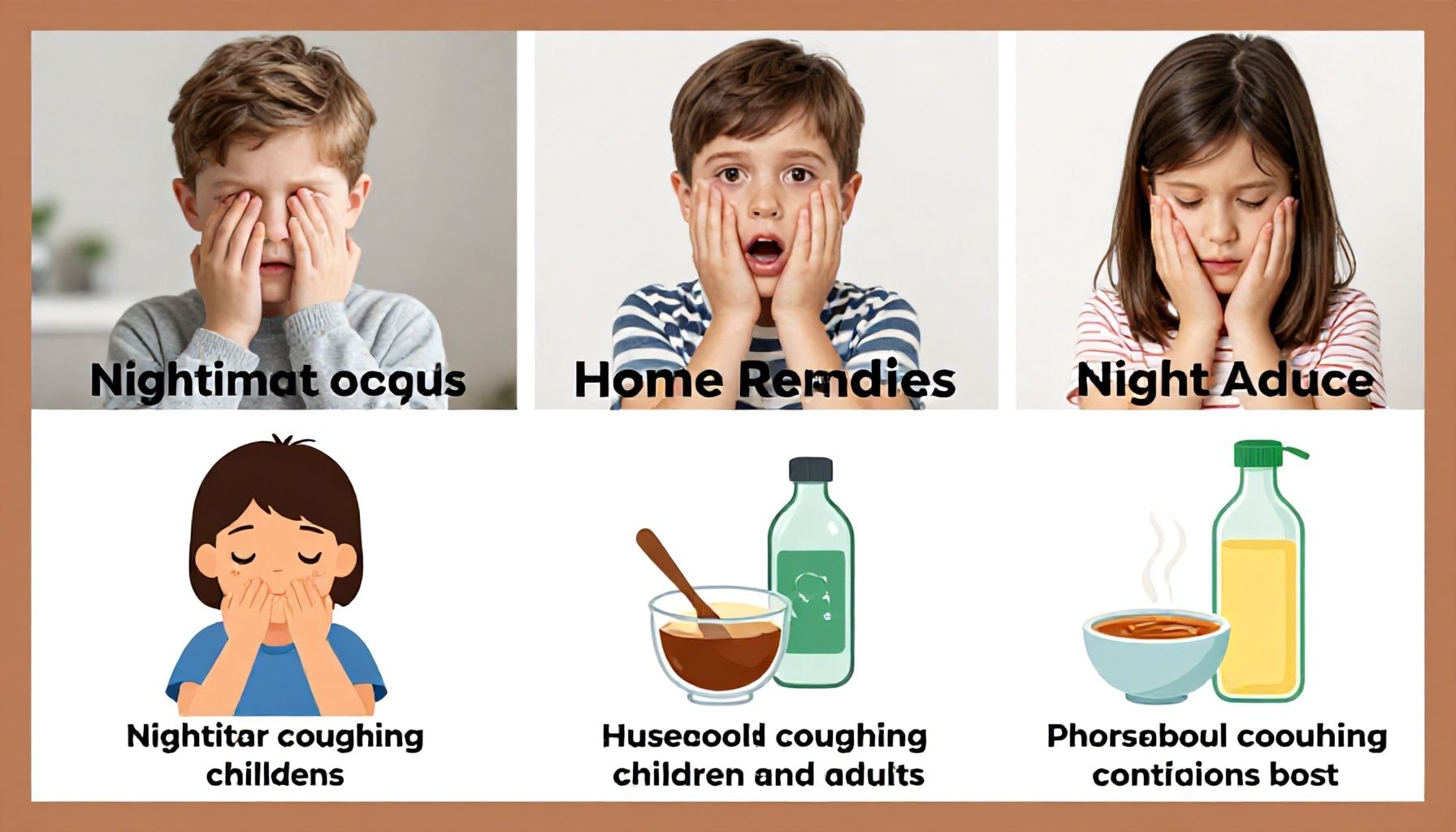 5 علاجات منزلية فعالة لتخفيف السعال الليلي عند الأطفال والكبار
