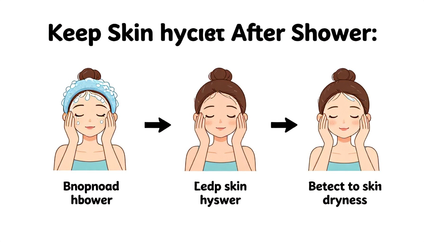 خطوات بسيطة للحفاظ على ترطيب البشرة بعد الدش