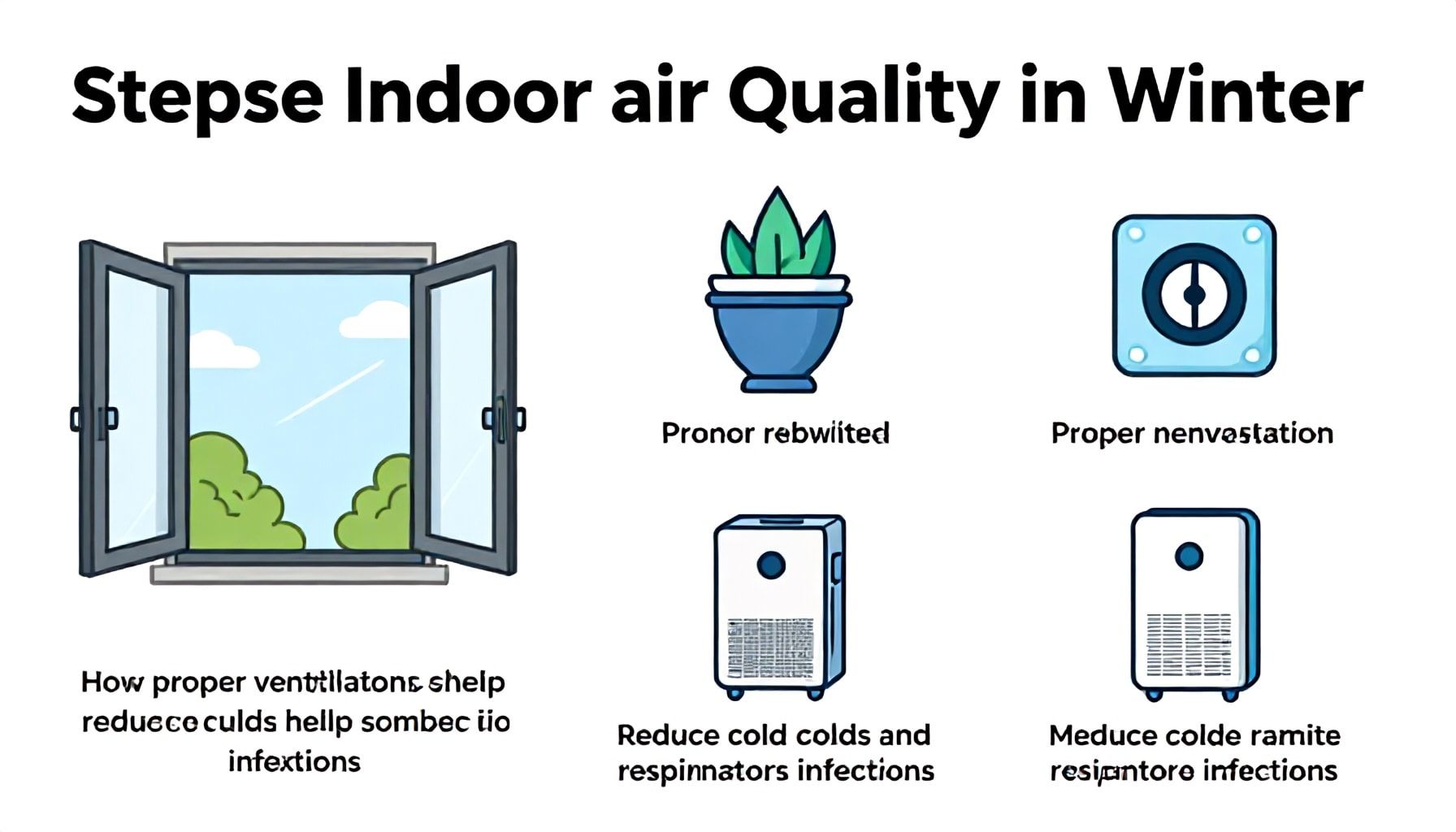 خطوات فعالة لتحسين جودة الهواء خلال فصل الشتاء