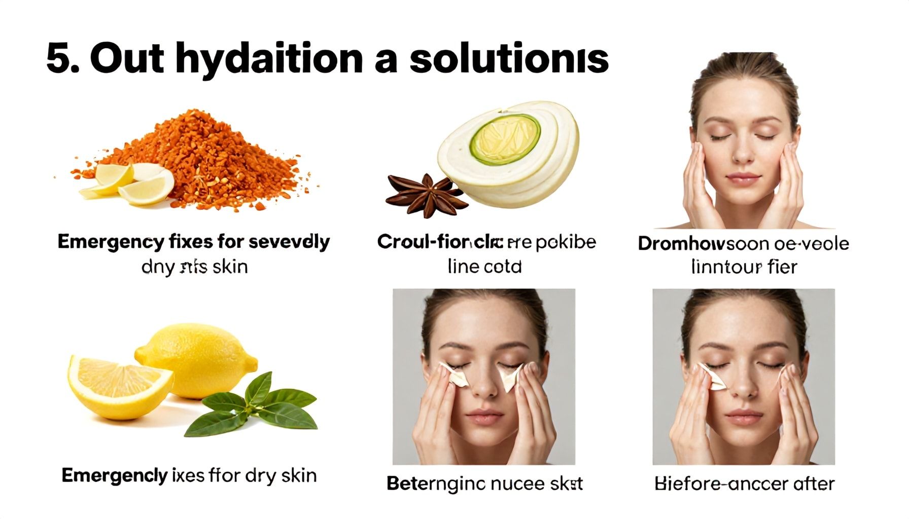 خمس حلول سريعة لترطيب البشرة في أقل من يوم