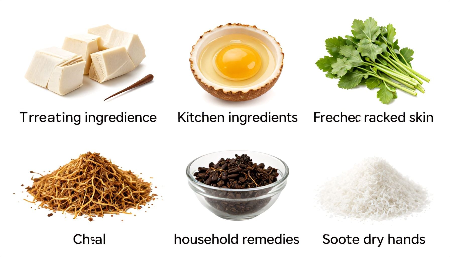 خمس مواد منزلية متاحة في كل مطبخ لعلاج التشققات