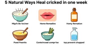 5 طرق طبيعية لإصلاح تشققات الشفاه في أسبوع واحد