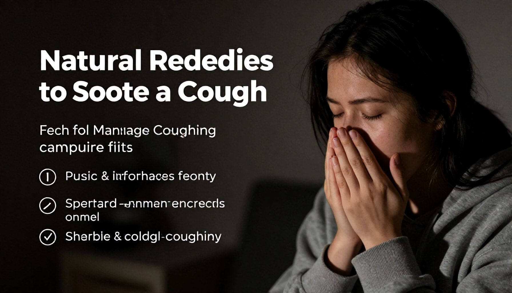 طرق طبيعية لتخفيف السعال دون الاعتماد على الأدوية