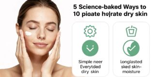 5 طرق علمية لترطيب البشرة الجافة في أقل من 10 دقائق يوميًا