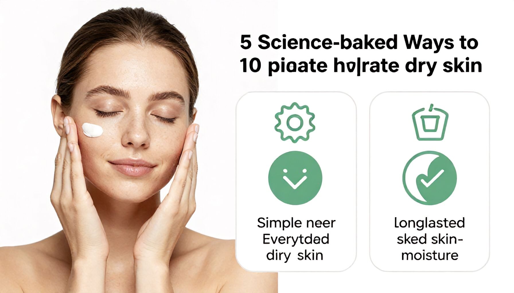 5 طرق علمية لترطيب البشرة الجافة في أقل من 10 دقائق يوميًا