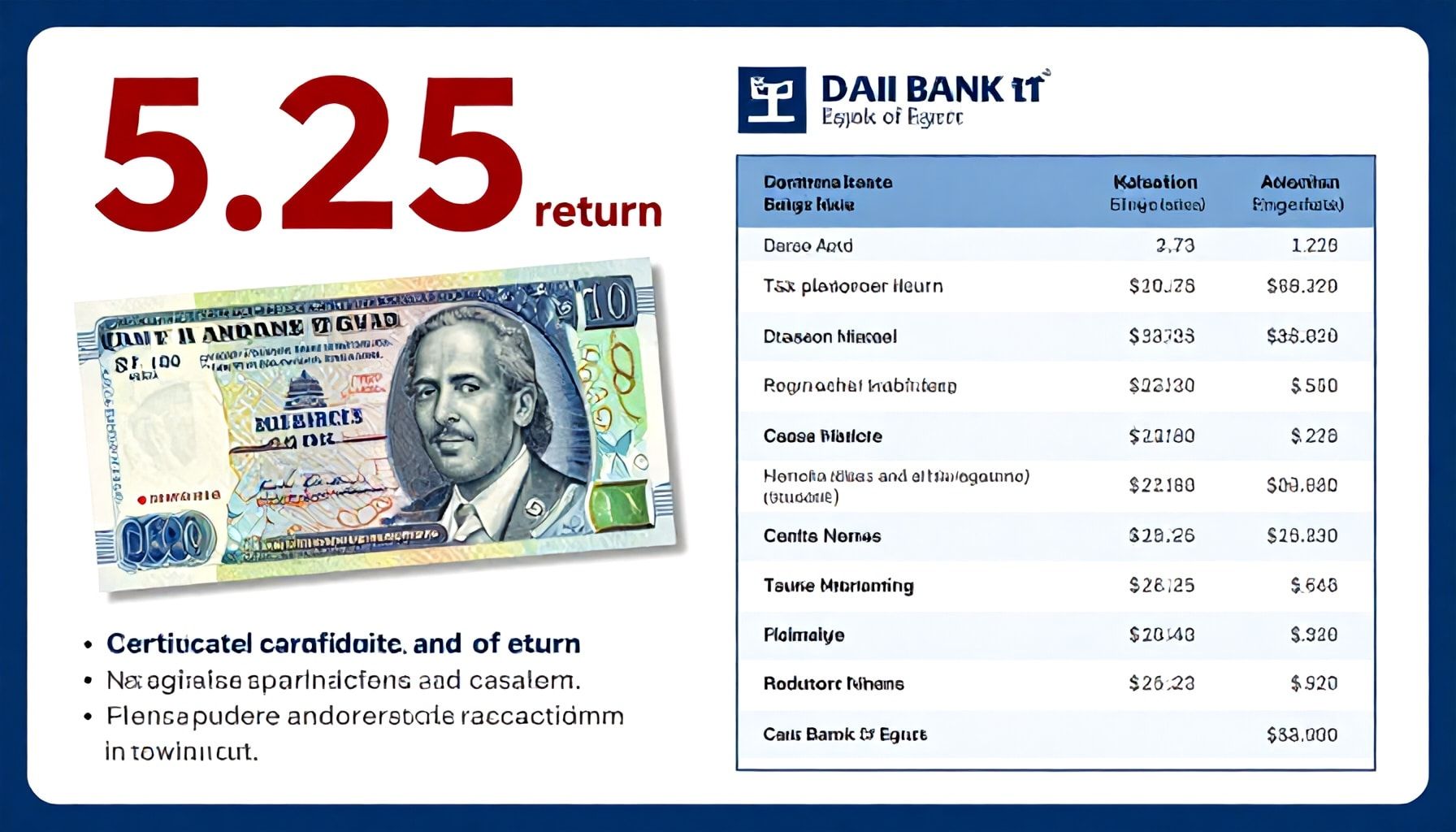 عائد 5.25٪ سنويًا وشروط الحصول على الشهادة