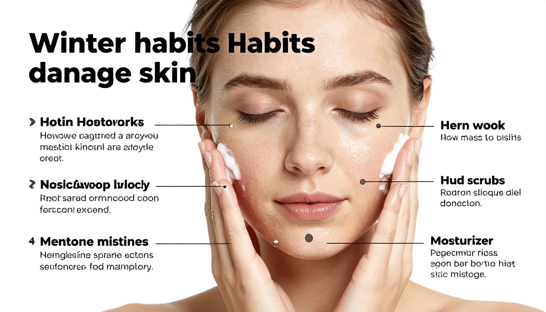 كيف تتحول العادات الشتوية إلى خطر على البشرة