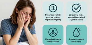 5 طرق فعالة لتخفيف السعال الليلي دون أدوية