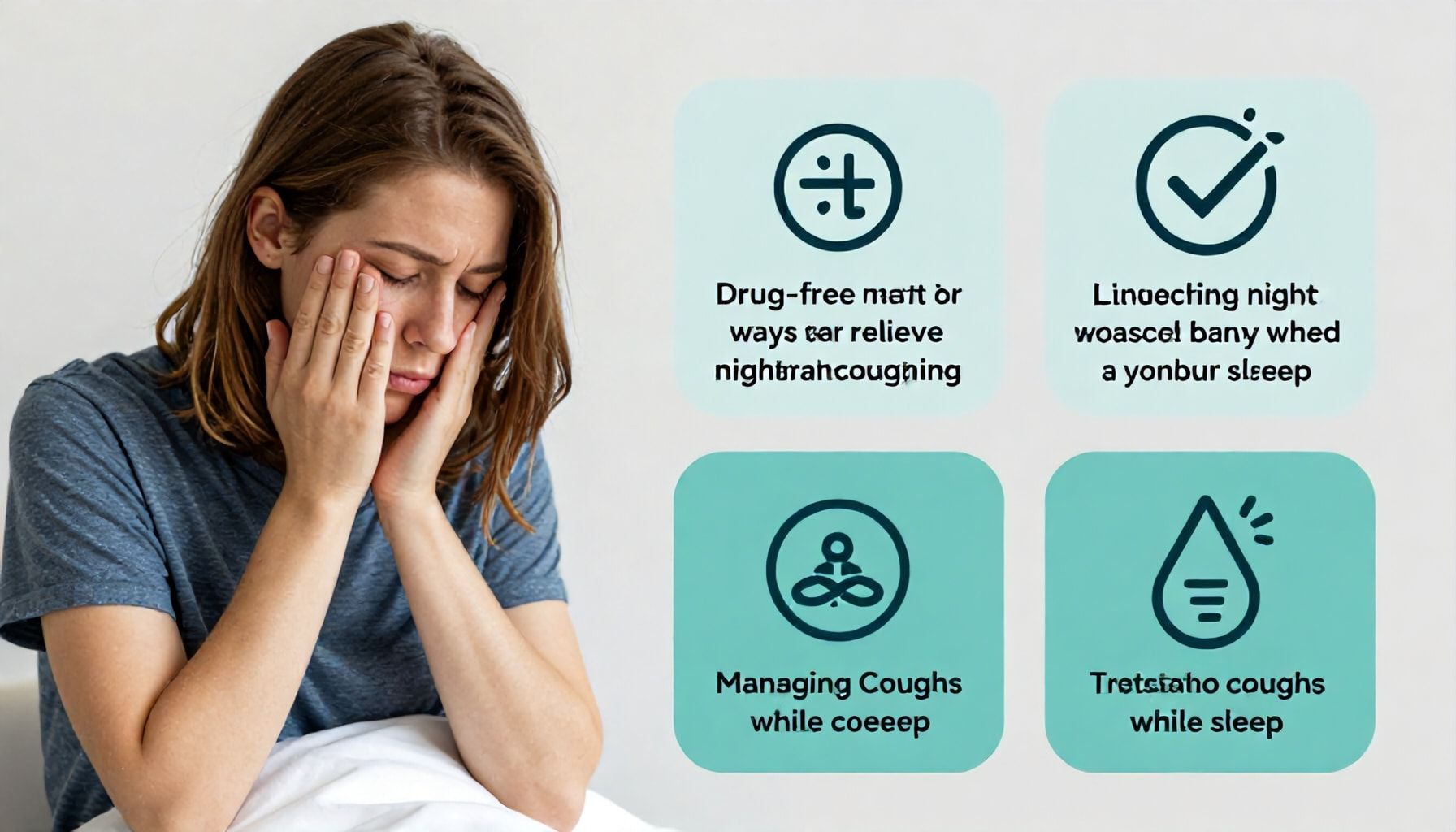 5 طرق فعالة لتخفيف السعال الليلي دون أدوية