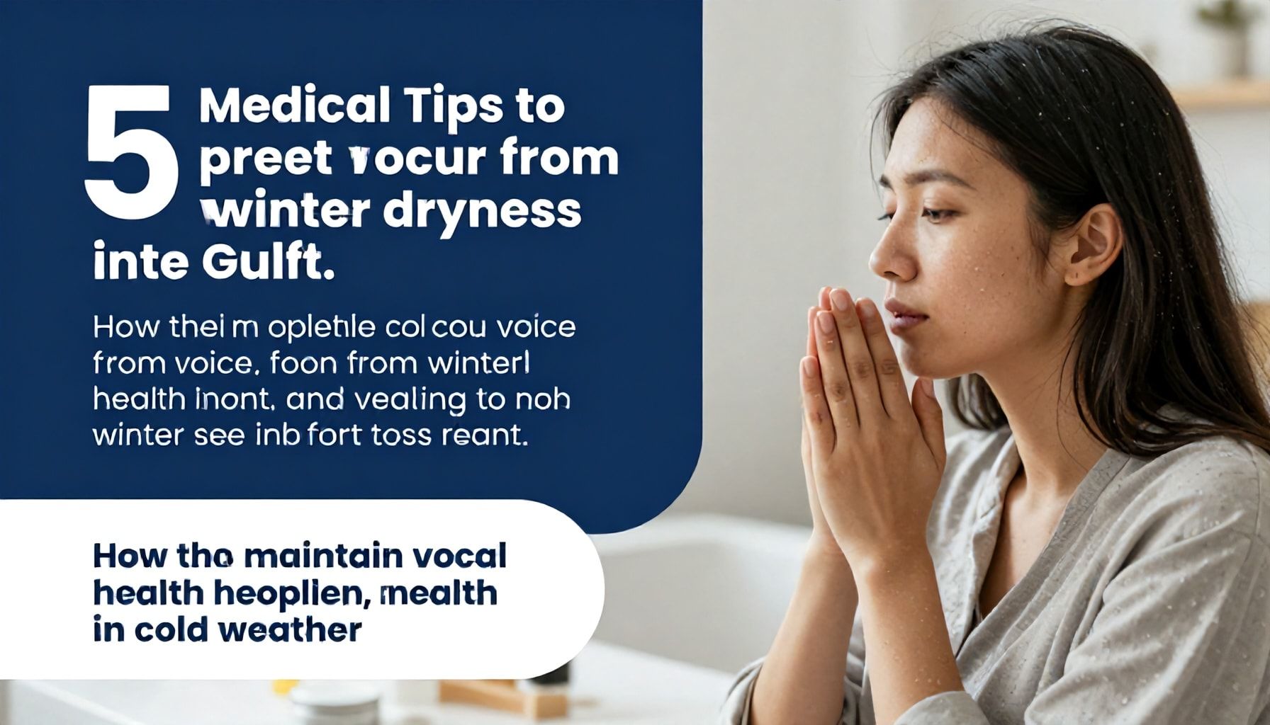 5 نصائح طبية لحماية صوتك من جفاف الشتاء في الخليج
