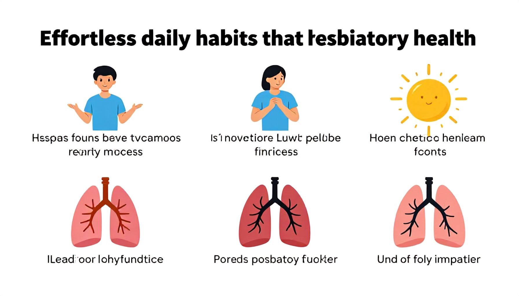 5 عادات يومية تعزز صحة الجهاز التنفسي دون مجهود