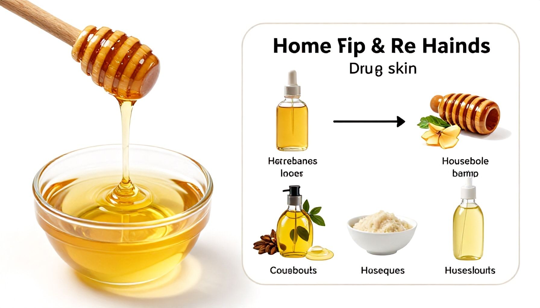 كيف تعمل الزيت والعسل على ترطيب البشرة الجافة علميًا