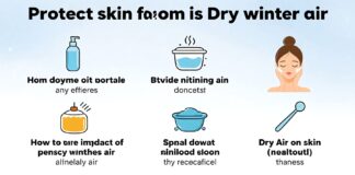 5 طرق فعالة لحماية بشرتك من جفاف الهواء في فصل الشتاء