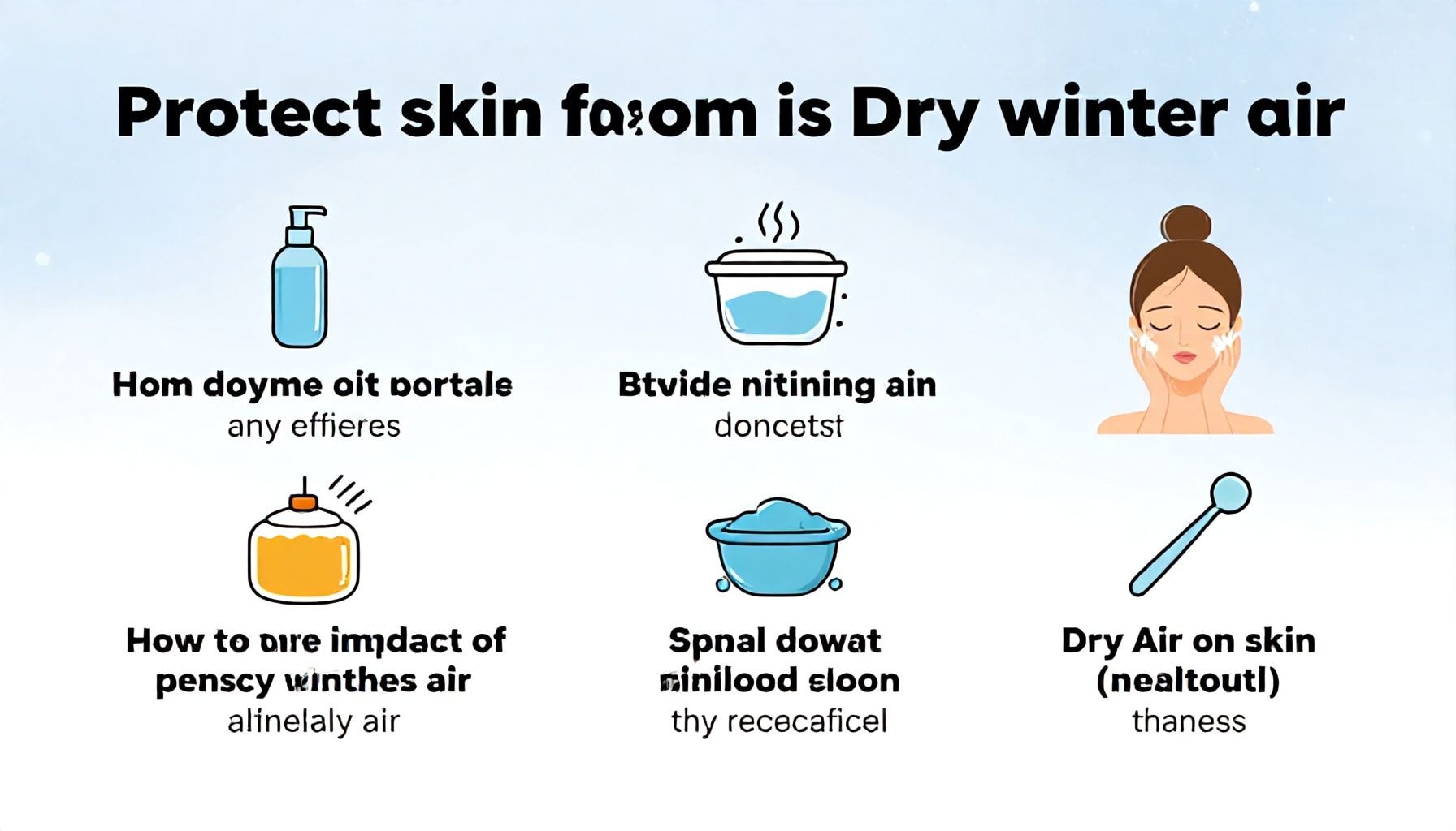 5 طرق فعالة لحماية بشرتك من جفاف الهواء في فصل الشتاء