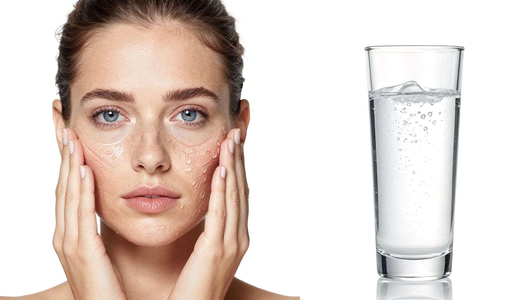 كيف يحسن الماء مرونة البشرة ويقلل التجاعيد