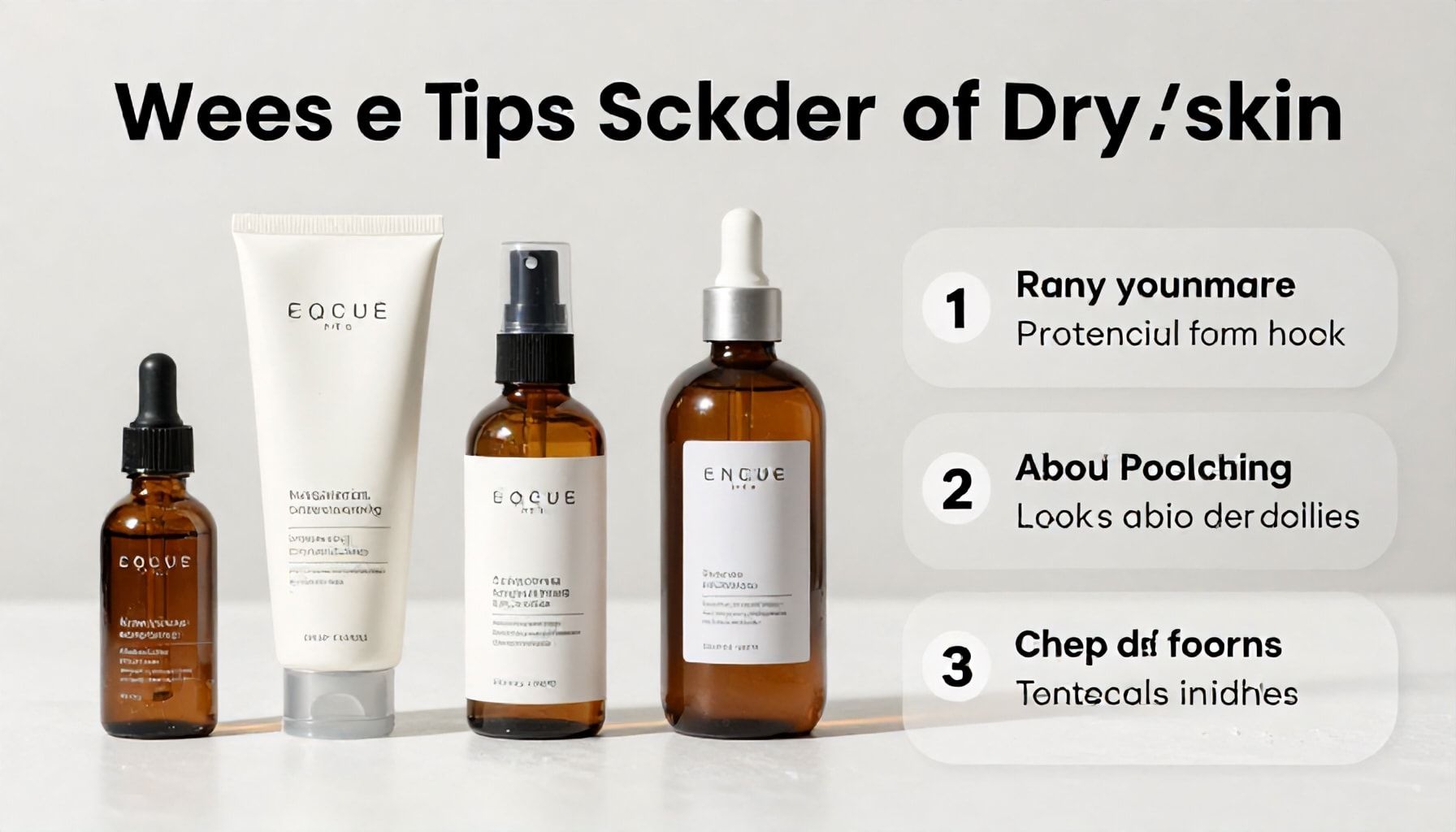 كيفية اختيار منتجات العناية المناسبة لبشرتك جافة