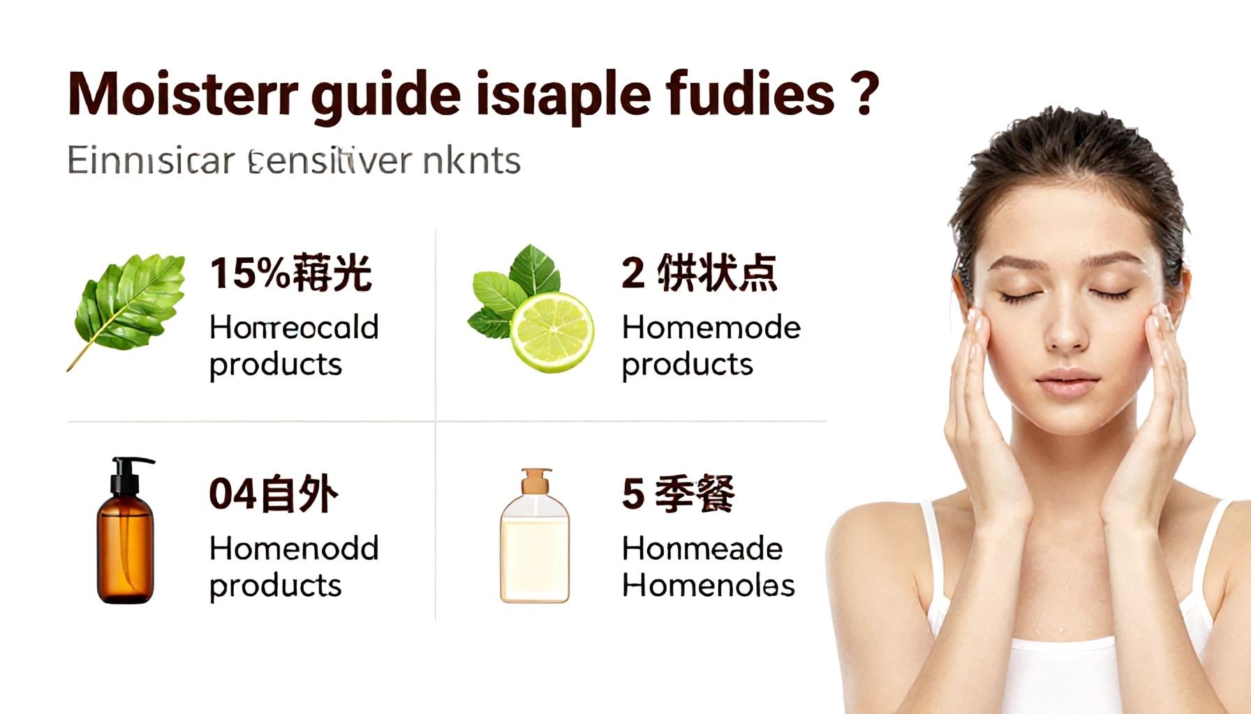 كيفية ترطيب البشرة خطوة بخطوة باستخدام المنتجات المحلية