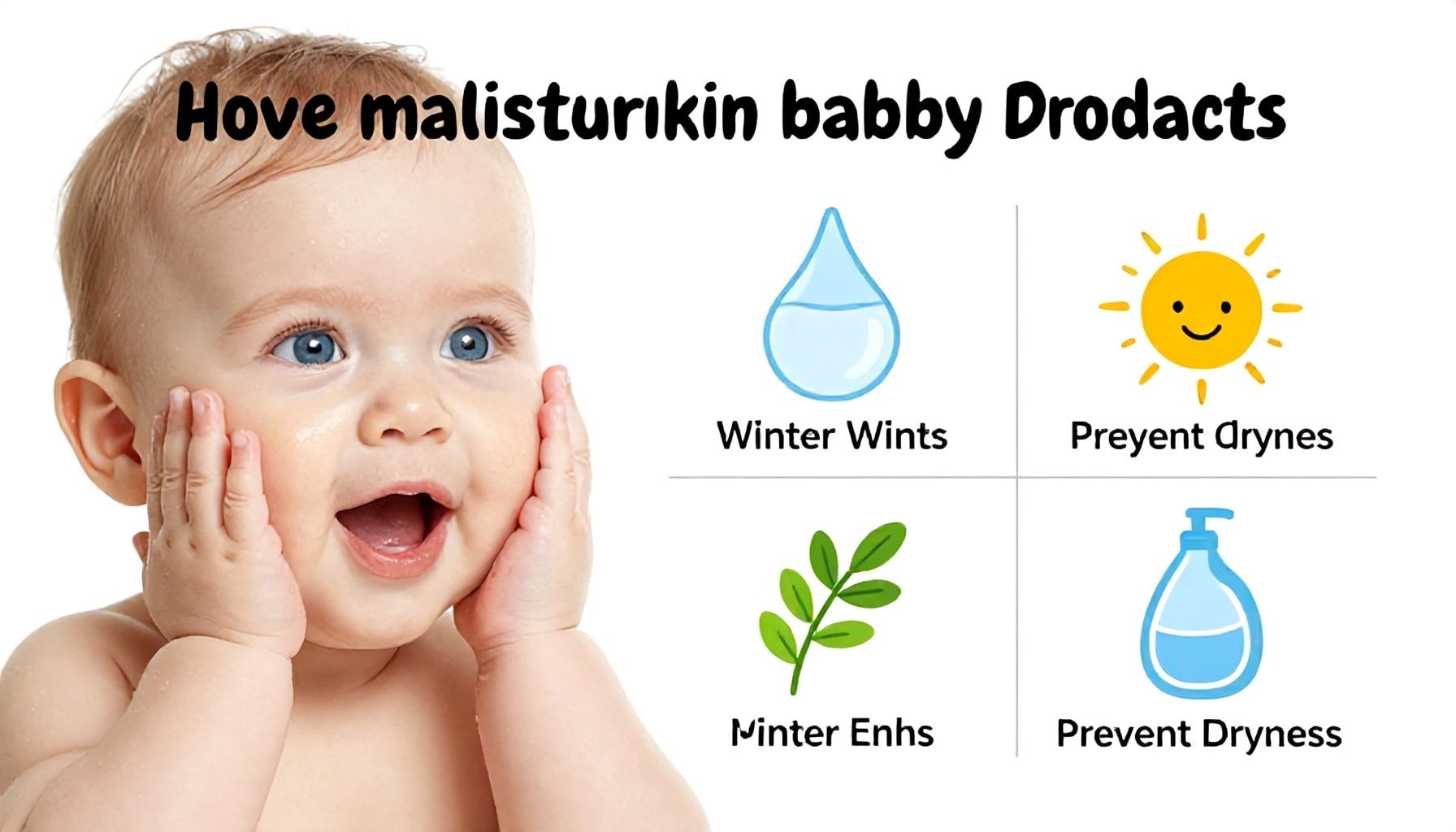 كيفية ترطيب بشرة الطفل يوميًا باستخدام المنتجات الآمنة