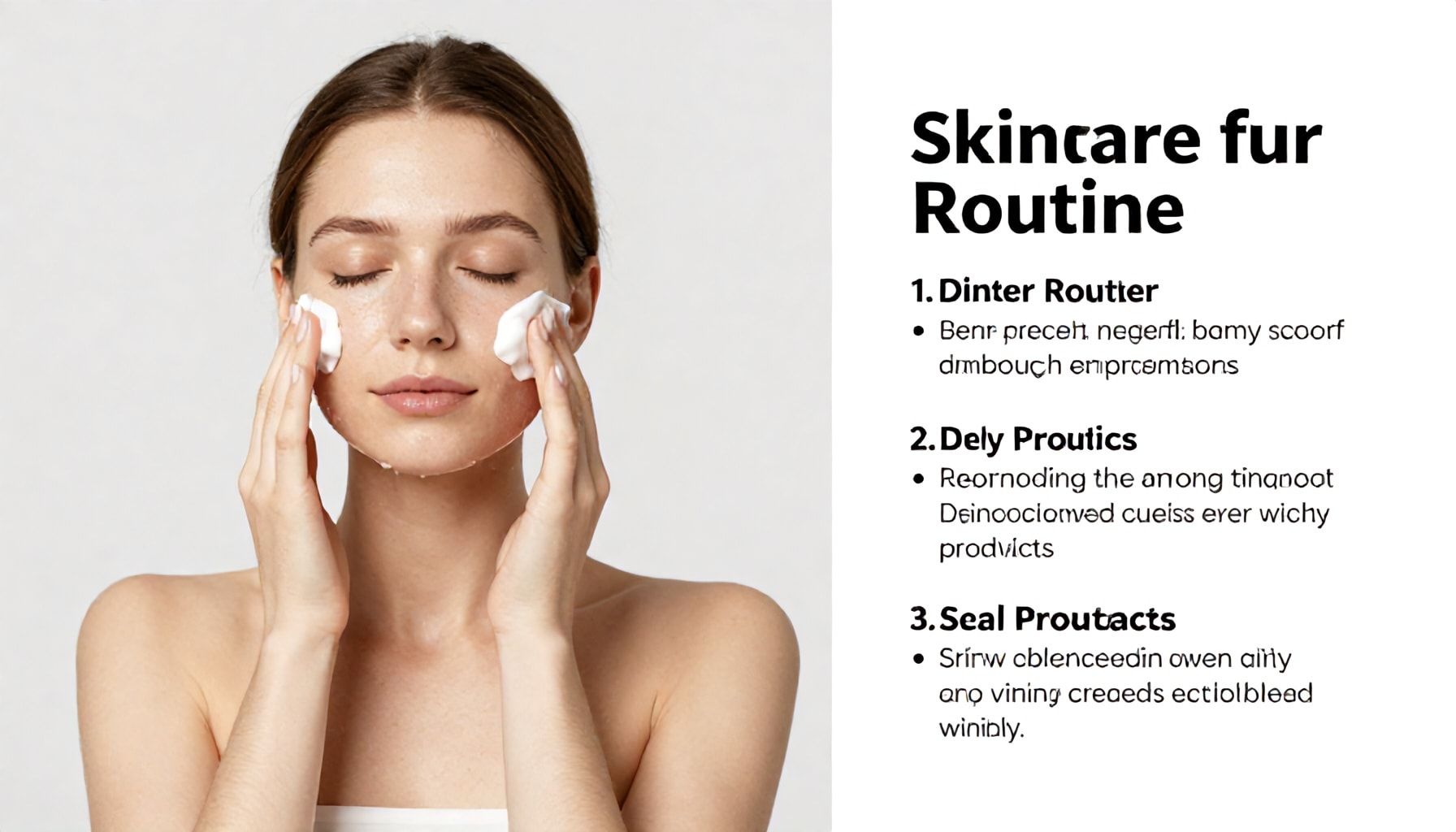 كيفية تطبيق الروتين اليومي دون إفراط في المنتجات