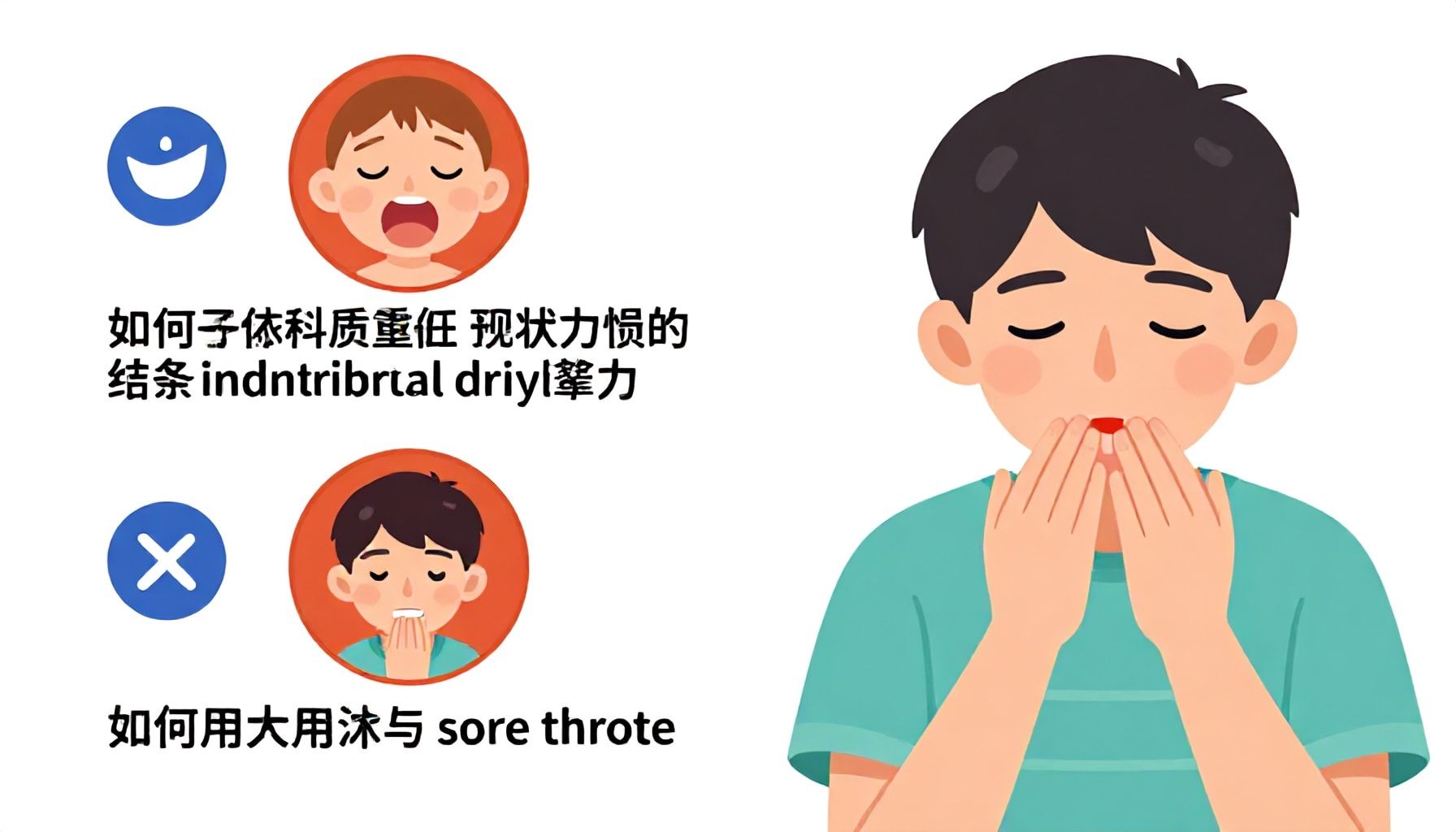 كيفية حماية الأطفال وكبار السن من جفاف الحلق