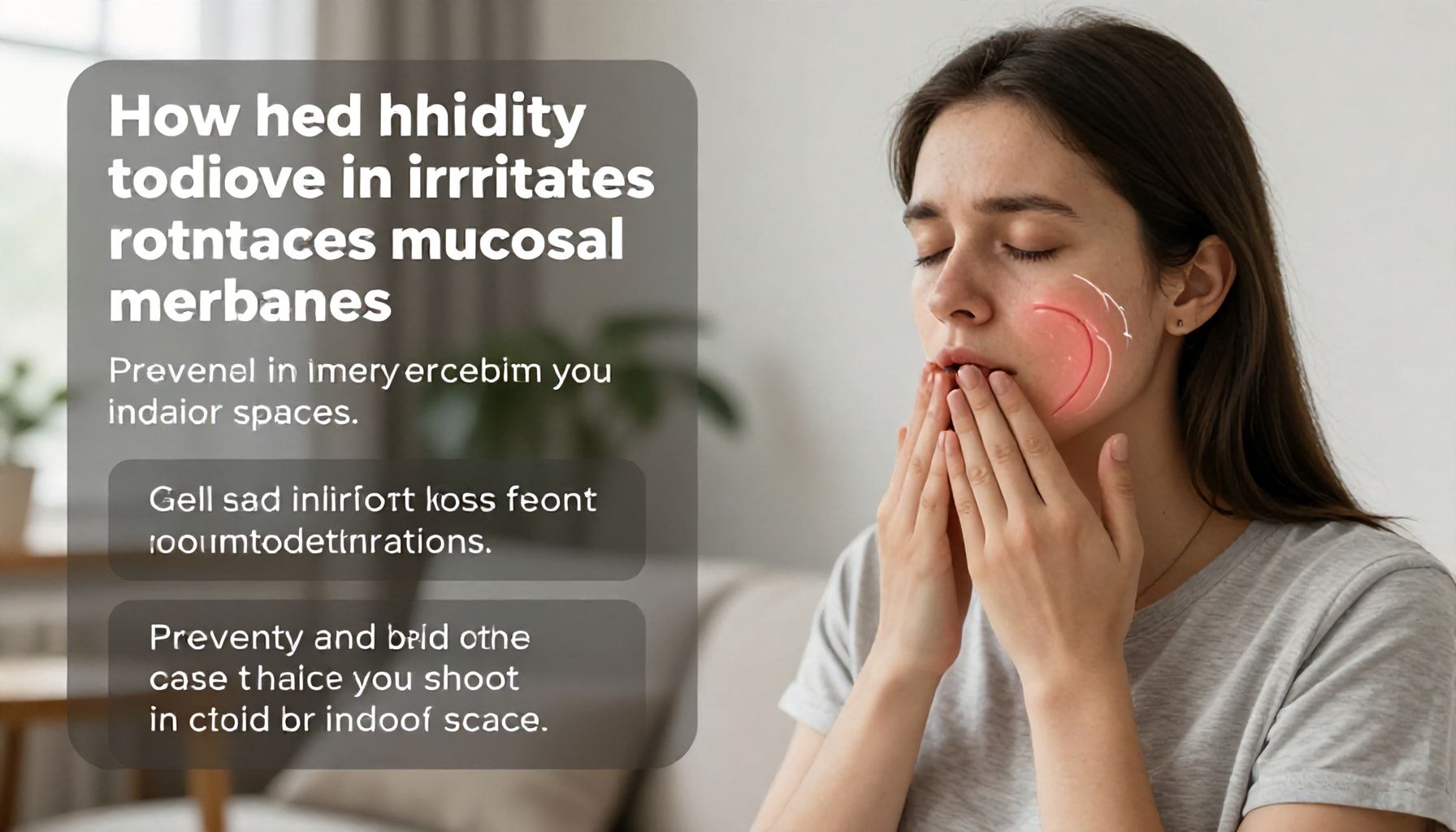 كيفية عمل الرطوبة في الهواء على تهيج الأغشية المخاطية