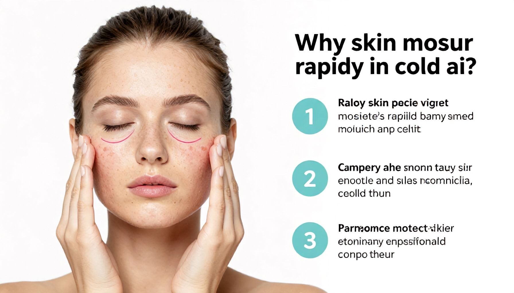 لماذا تفقد البشرة رطوبتها بسرعة تحت الهواء البارد؟