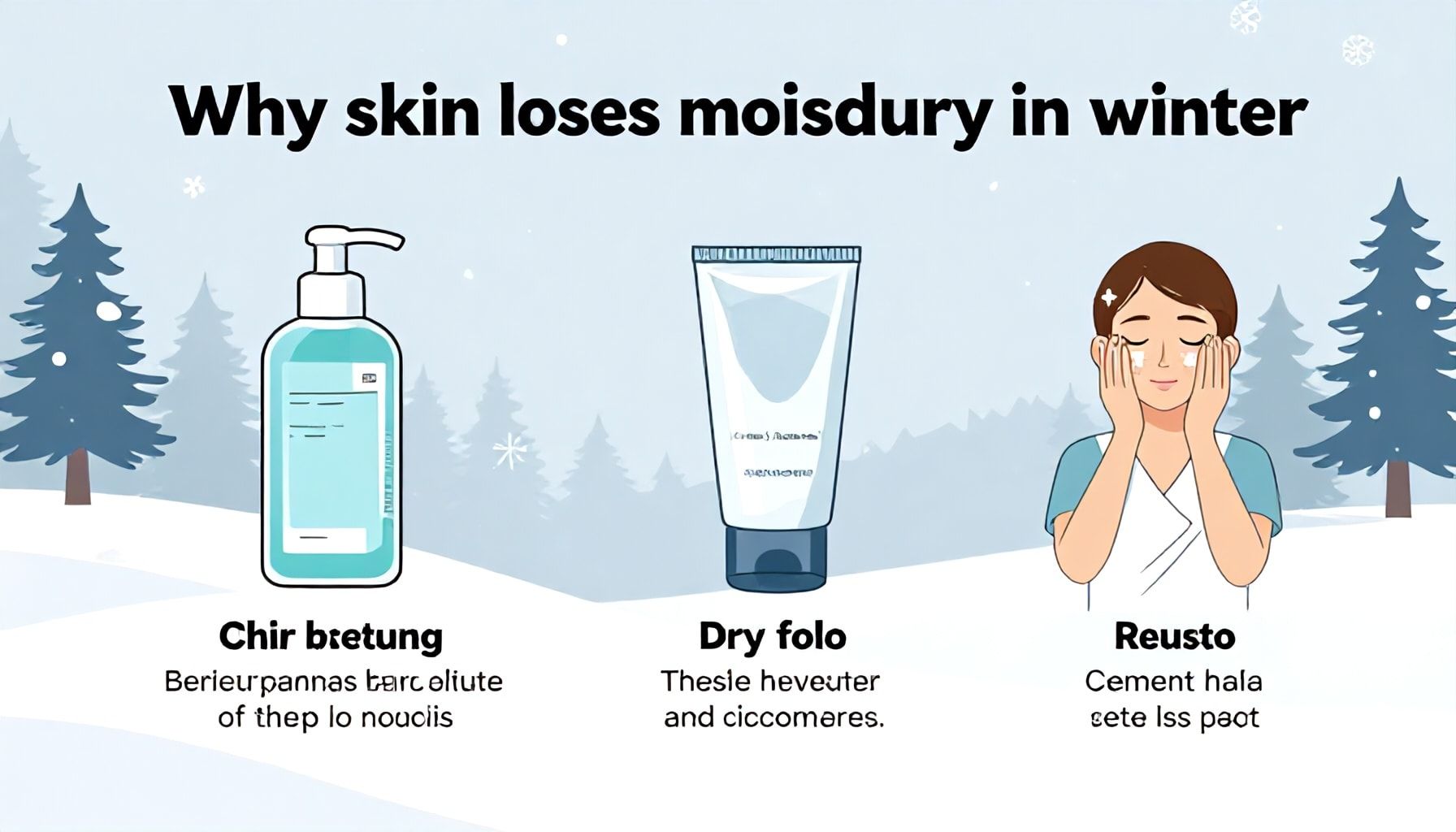 لماذا تفقد البشرة رطوبتها بسرعة خلال الشتاء؟