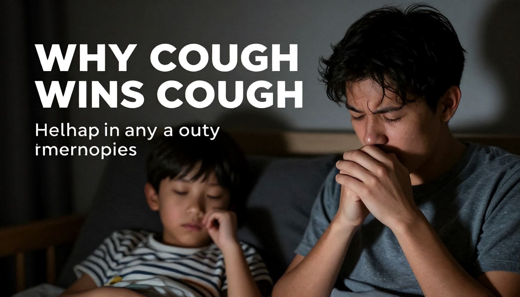 لماذا يزداد السعال ليلاً لدى الأطفال والكبار