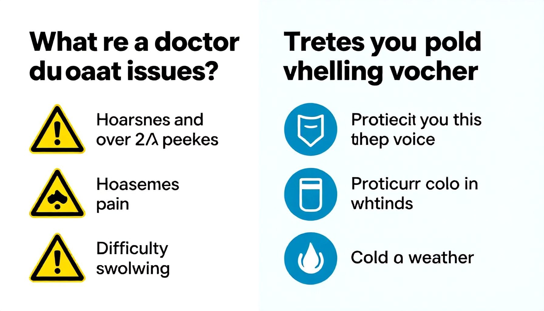 متى يجب استشارة الطبيب وما علامات الخطر المبكرة