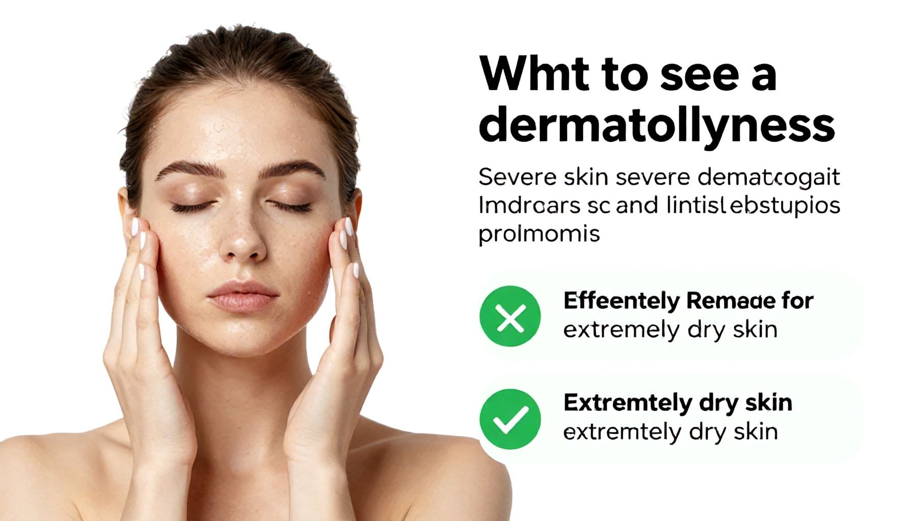 متى يجب استشارة طبيب جلدية لحالات الجفاف الشديد