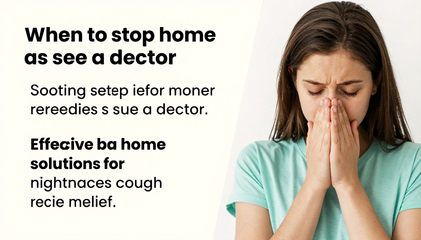 متى يجب التوقف عن العلاجات المنزلية واستشارة الطبيب