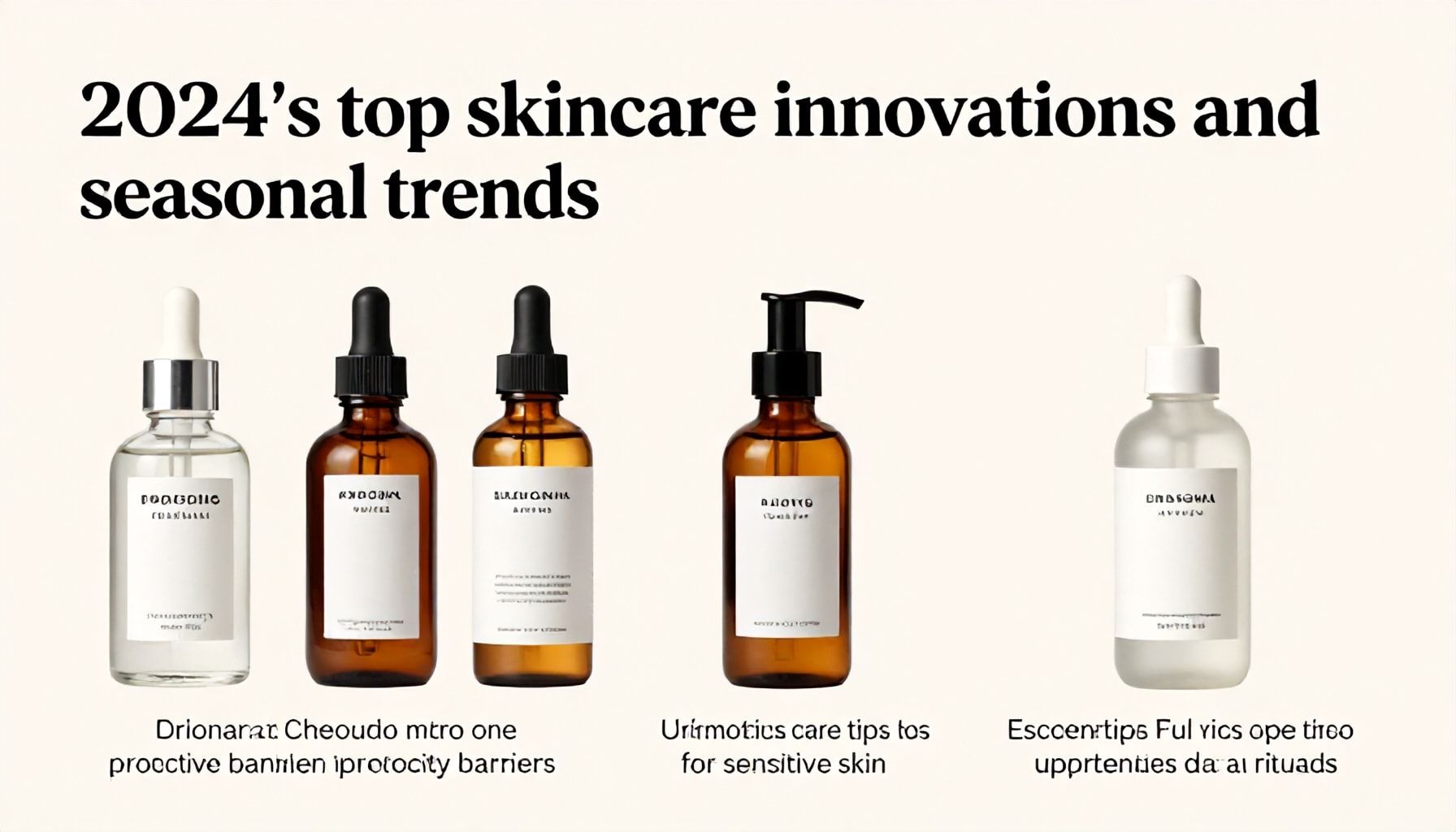 مستجدات العناية بالبشرة في 2024 وماذا تتوقعين هذا الموسم